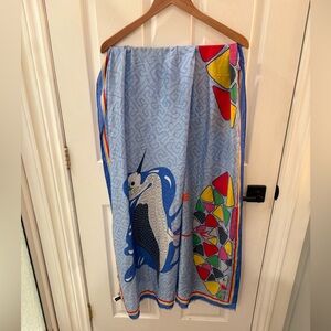 Colorful Patterned Women's Scarf by Barbieri